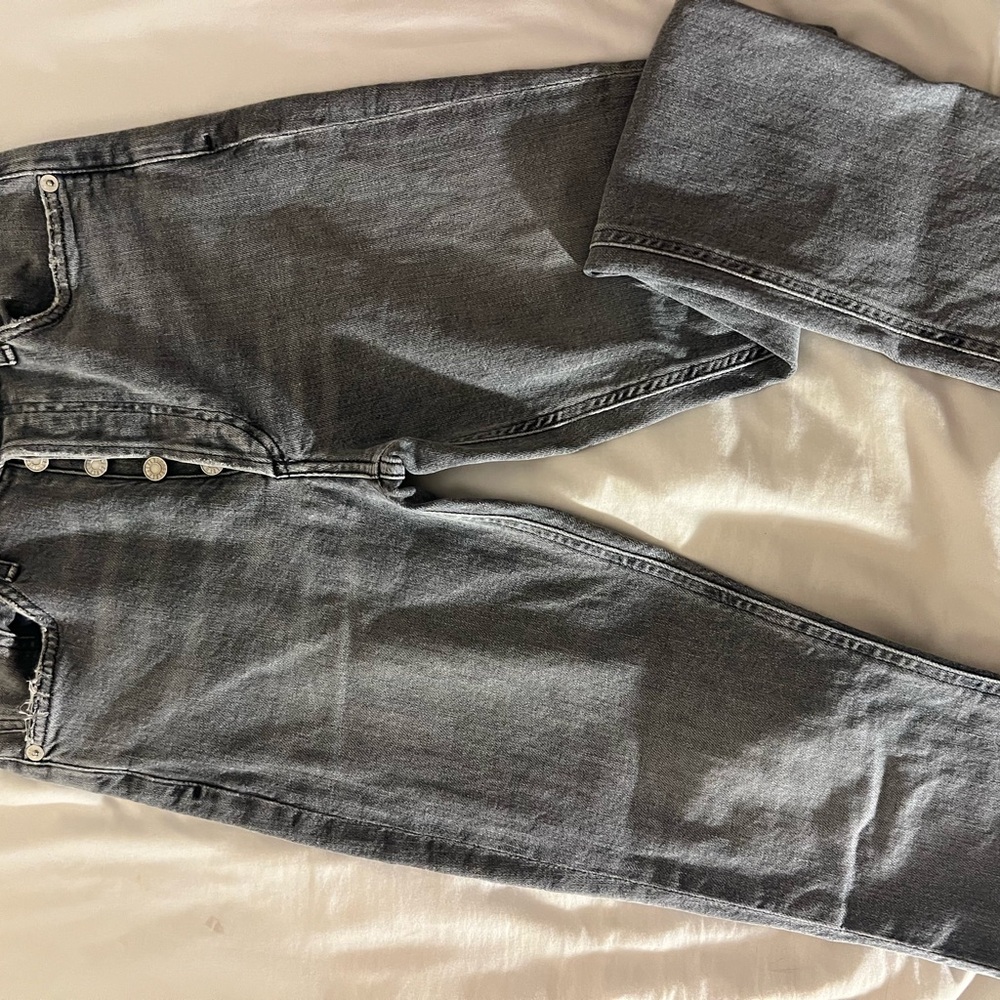 Agolde Charcoal Denim Jeans